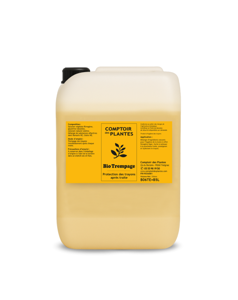 produit trempage trayons bio été - protection de la mamelle après traite - mammite - vache bovin