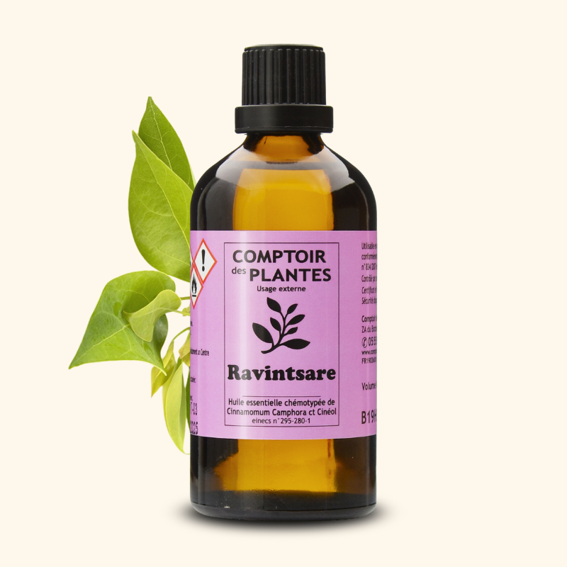Huile essentielle de Ravintsare B19HE Huile essentielle de Ravintsare B19HE
