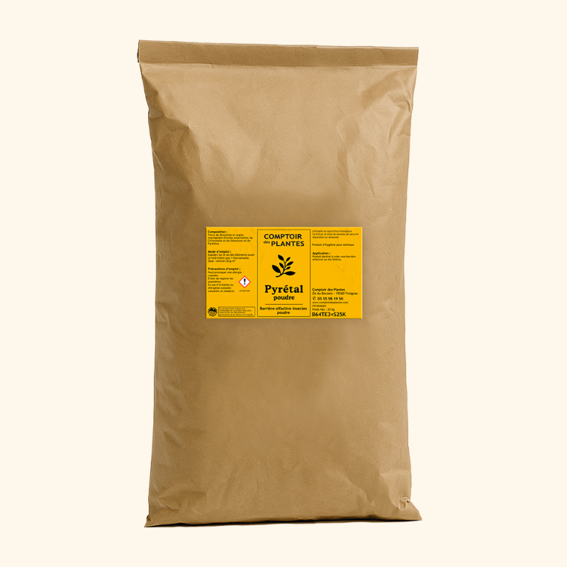 Anti-insectes naturel pour animaux d'élevage en bio| Pyrétal B64TE