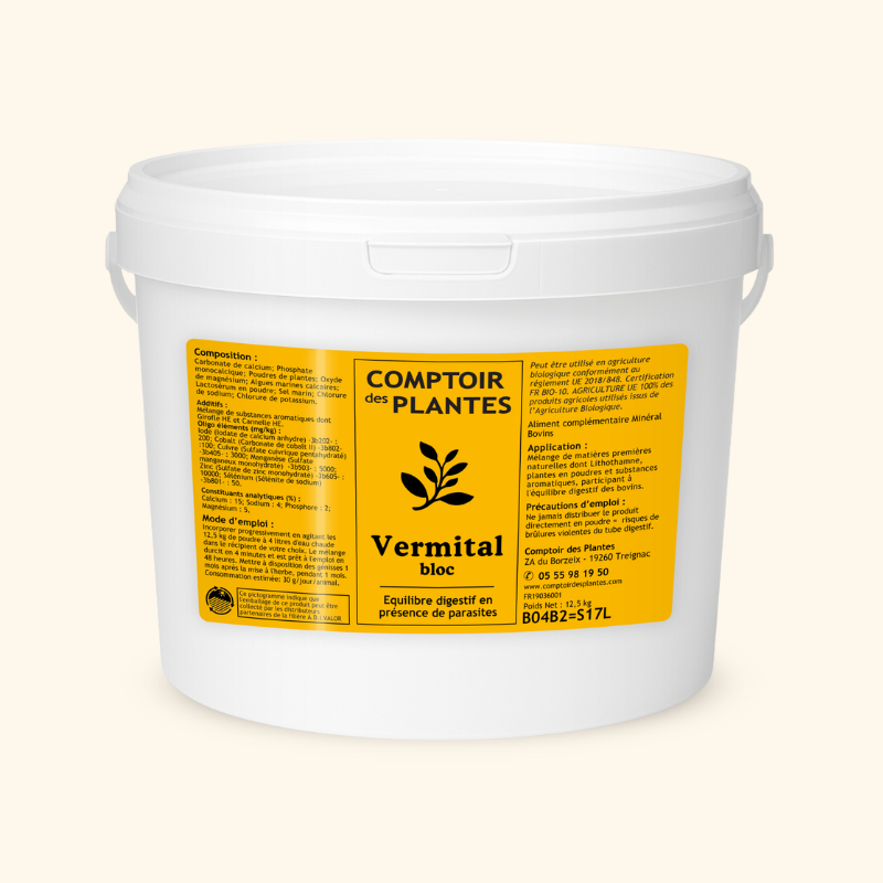 Vermital Equilibre digestif Bovins B04B2