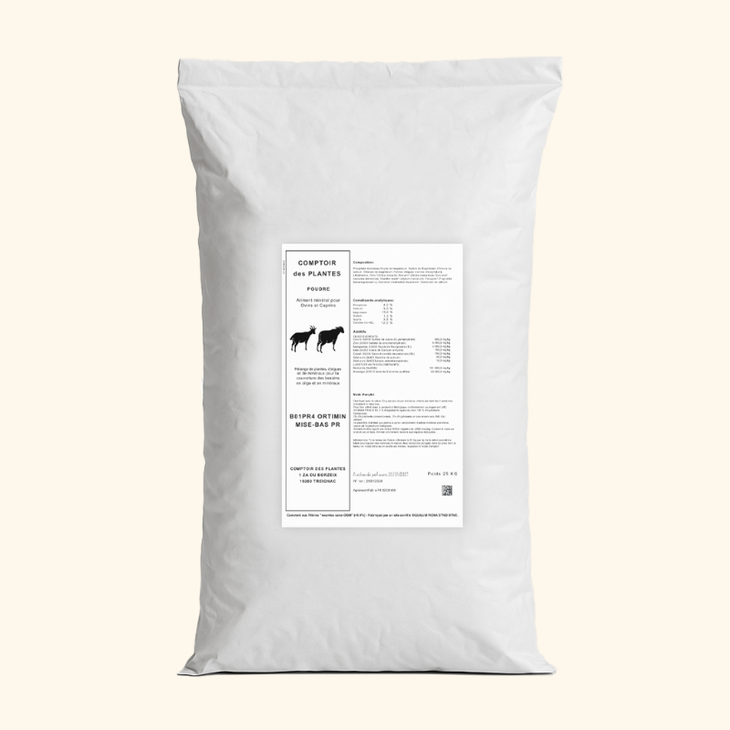 Agnelage, mise-bas, préparation 25kg