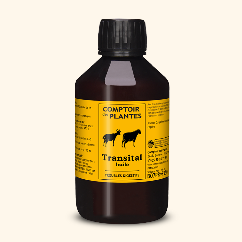 Transital Huile B07PR 250L anti diarrhée - cryptosporidiose Transital Huile B07PR 250L anti diarrhée - cryptosporidiose