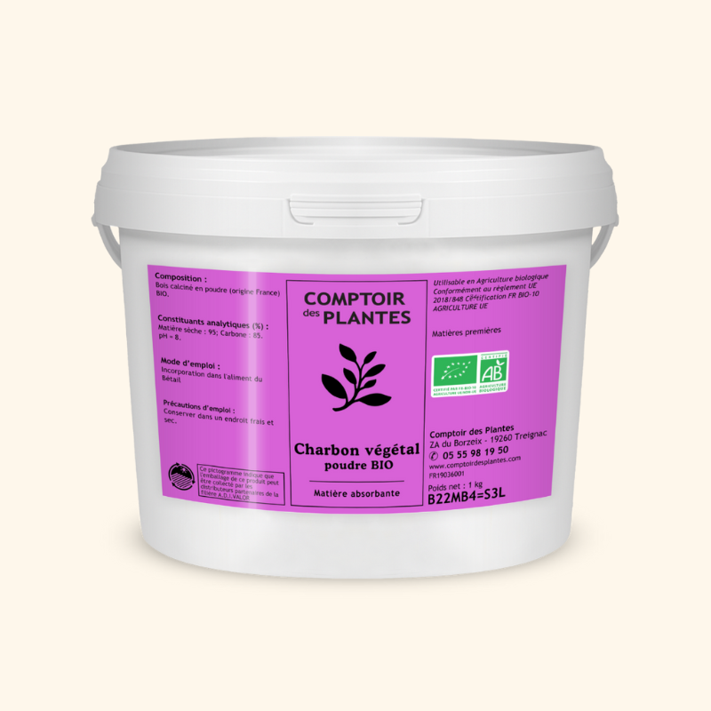 Charbon Végétal BIO - Poudre Charbon Végétal BIO - Poudre