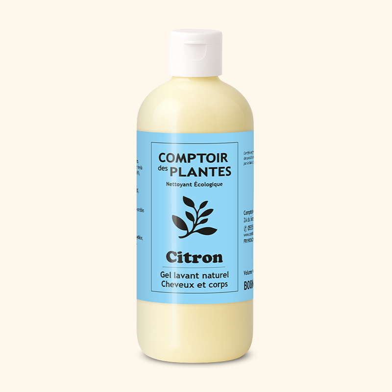 Gel lavant naturel - Cheveux et corps Gel lavant naturel - Cheveux et corps