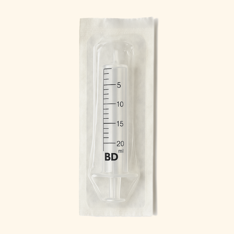 Seringue stérile de 20 ml