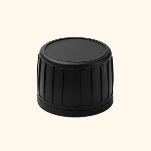 Bouchon flacon noir