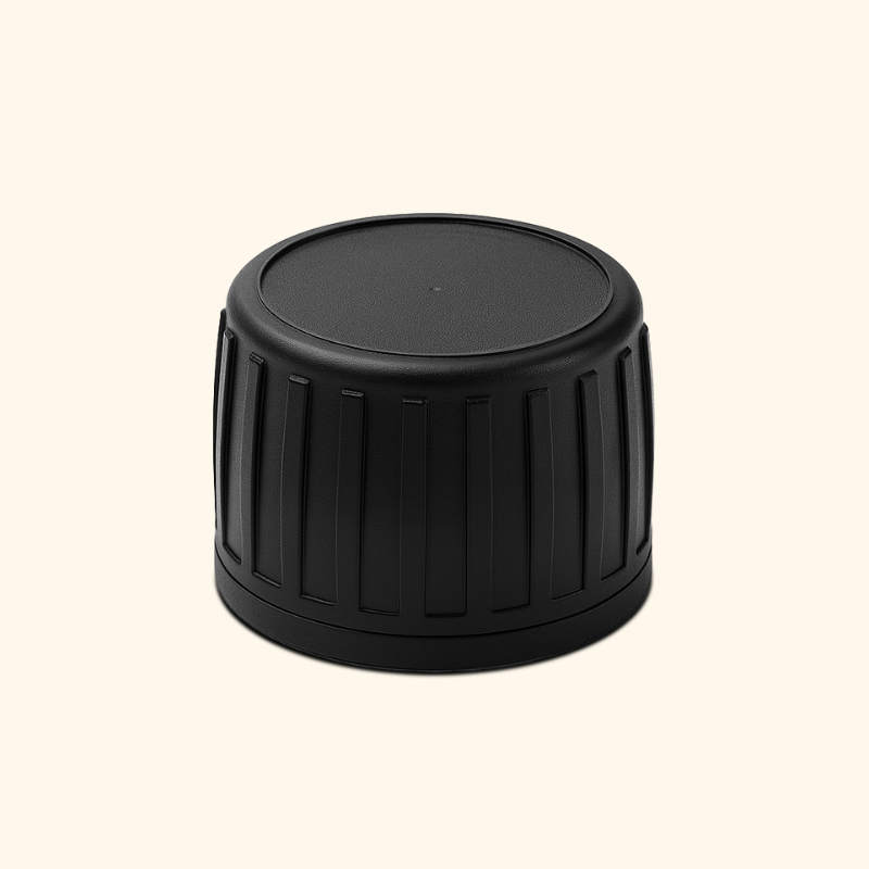 Bouchon flacon noir