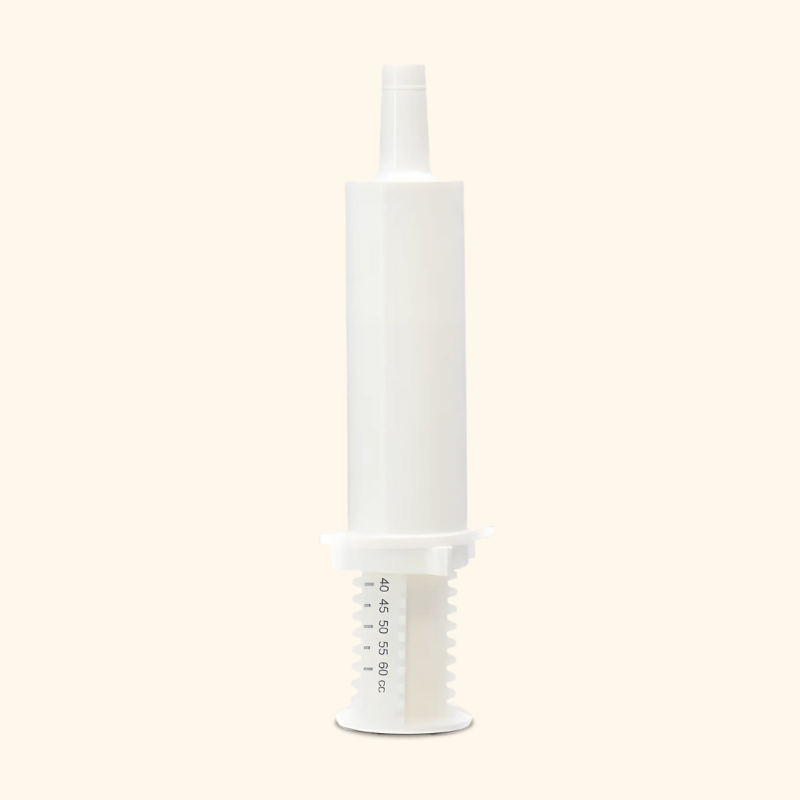 Seringue à vis 60ml embout moyen format