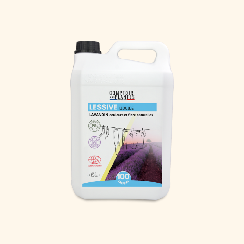 Lessive Liquide au Lavandin 5 l