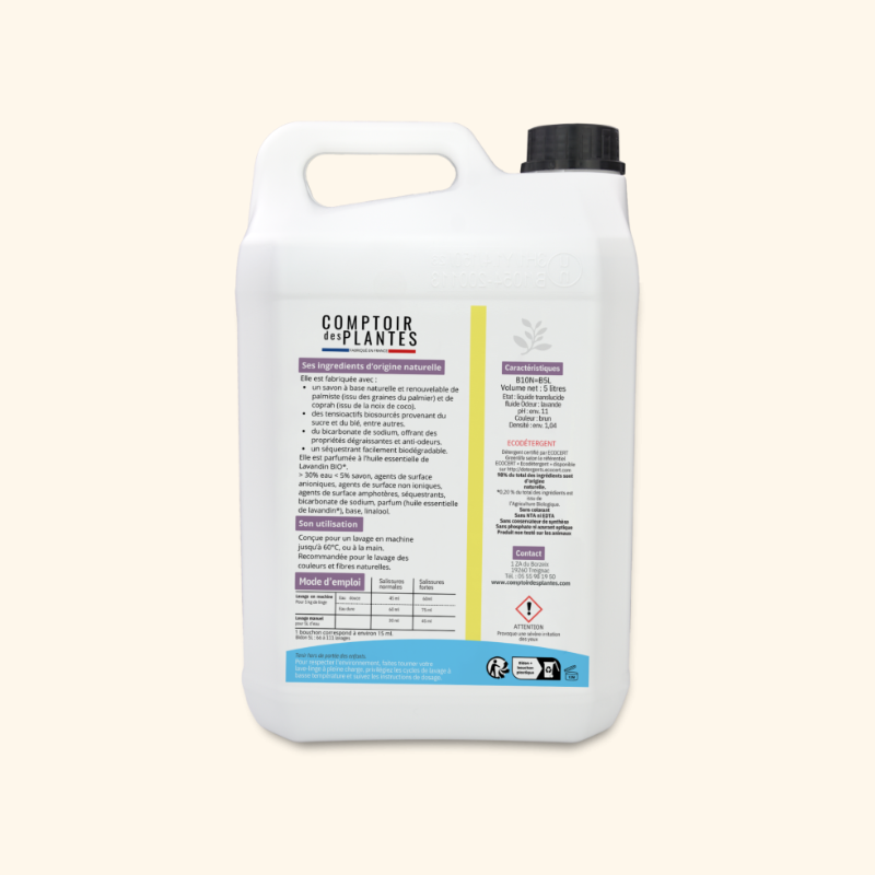 Lessive Liquide au Lavandin