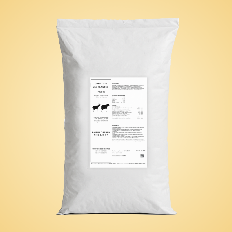 Agnelage, mise-bas, préparation 25kg