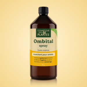 Ombital B12TE2 1l Produit naturel Asséchant ombilic pour veau agneau chevreau bio