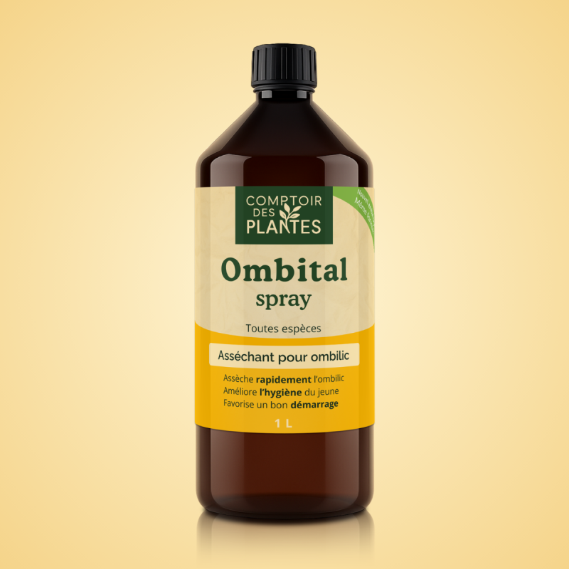 Ombital B12TE2 1l Produit naturel Asséchant ombilic pour veau agneau chevreau bio