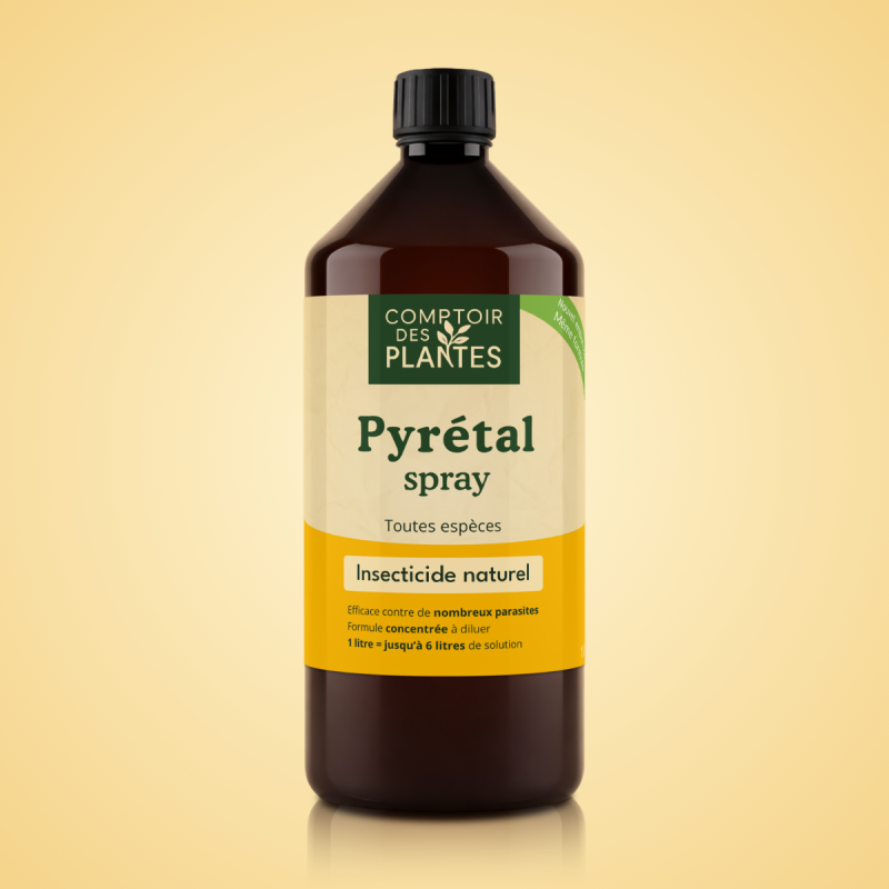 Insecticide animaux et bâtiments Pyrétal B20TE4 1L